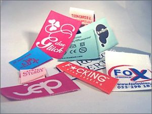 Geweven labels high definition